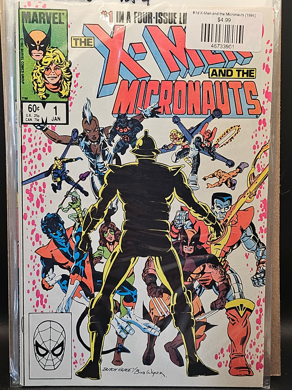 #1d X-Men and the Micronauts (1984)