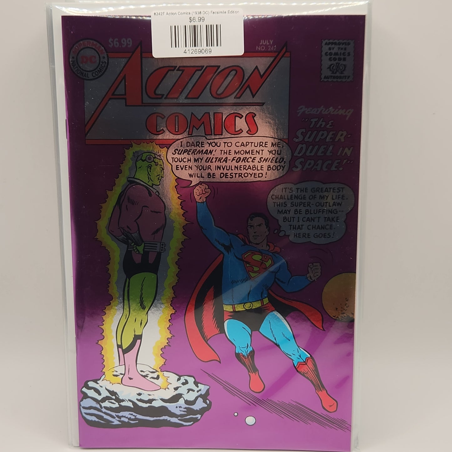 #242F Action Comics (1938 DC) Facsimile Edition