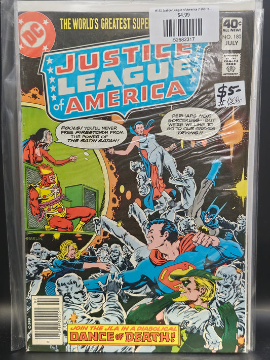 #180 Justice League of America (1960 1st Series)