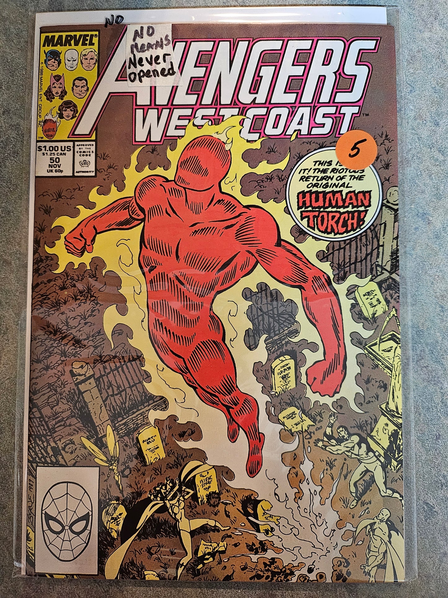 Avengers West Coast – Marvel Comics – (1989–1994) – Volume 1 – #50