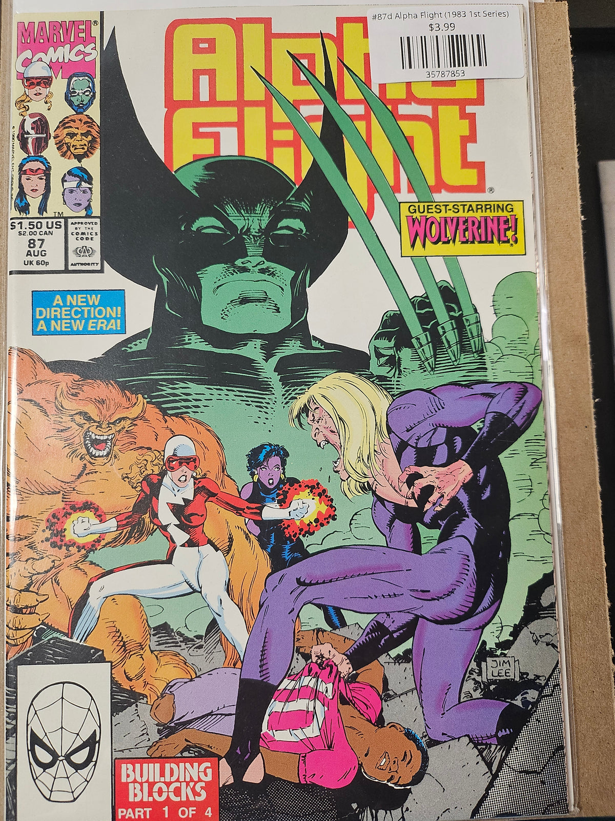 #87d Alpha Flight (1983 1st Series)