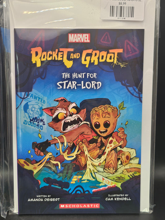 #1 Marvel Rocket and Groot The Hunt For Star-Lord GN (2023 Scholastic)