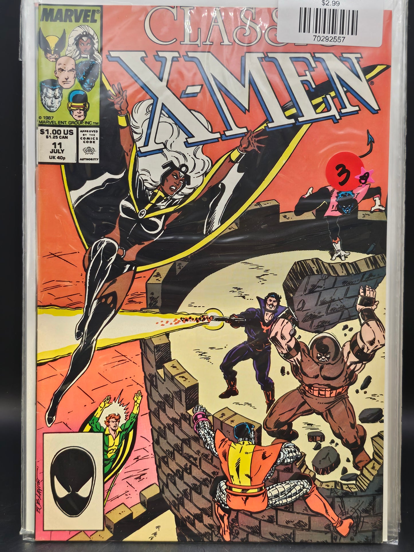 #11d X-Men Classic (1986-1995 Marvel) Classic X-Men