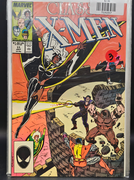 #11d X-Men Classic (1986-1995 Marvel) Classic X-Men