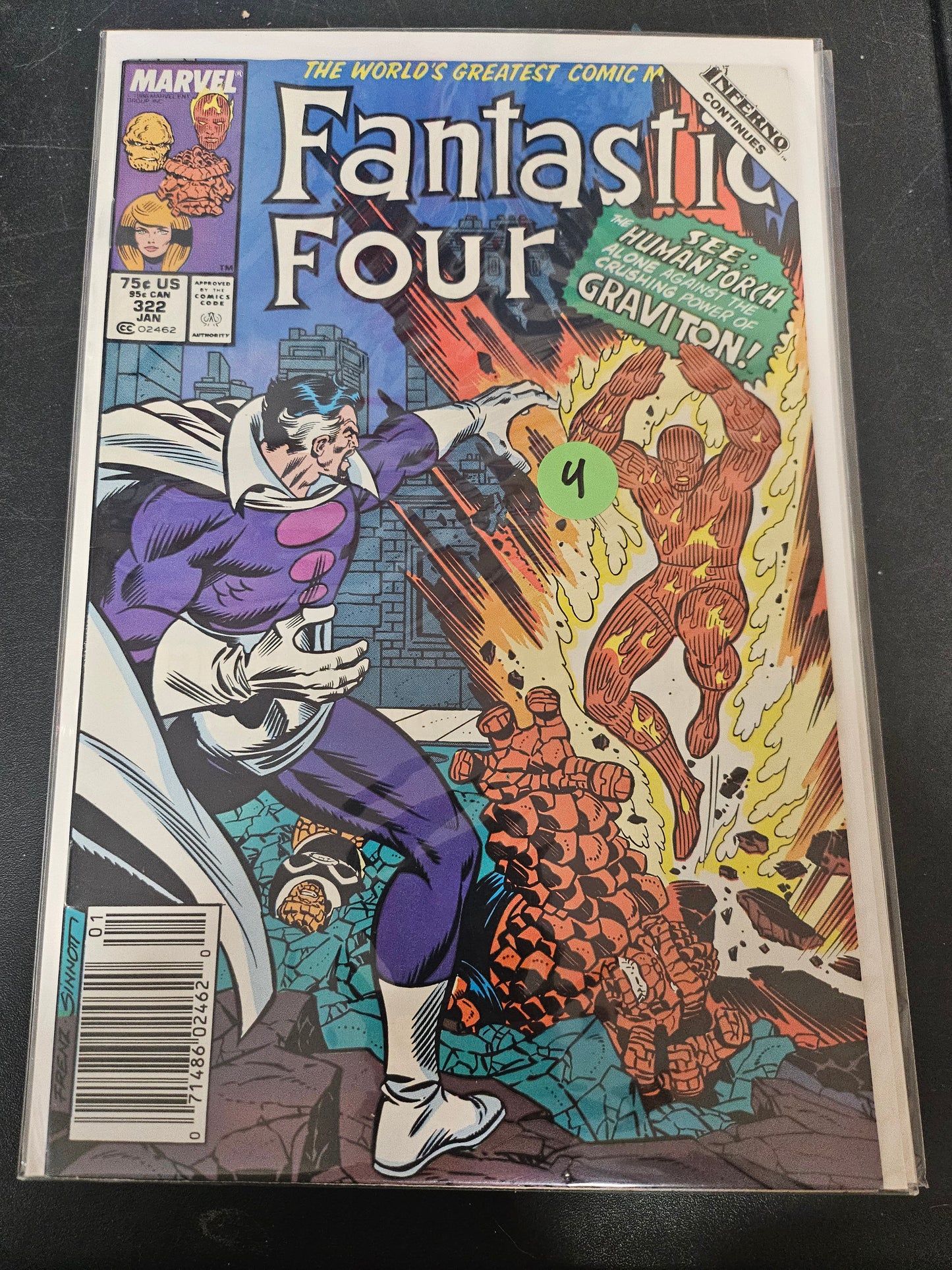 101.132 Fantastic Four – #322 – v1 (1961–1995)