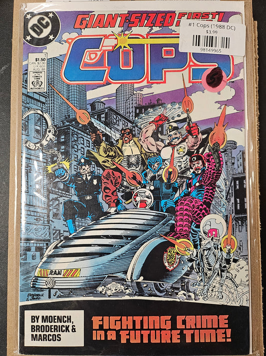 #1 Cops (1988 DC)