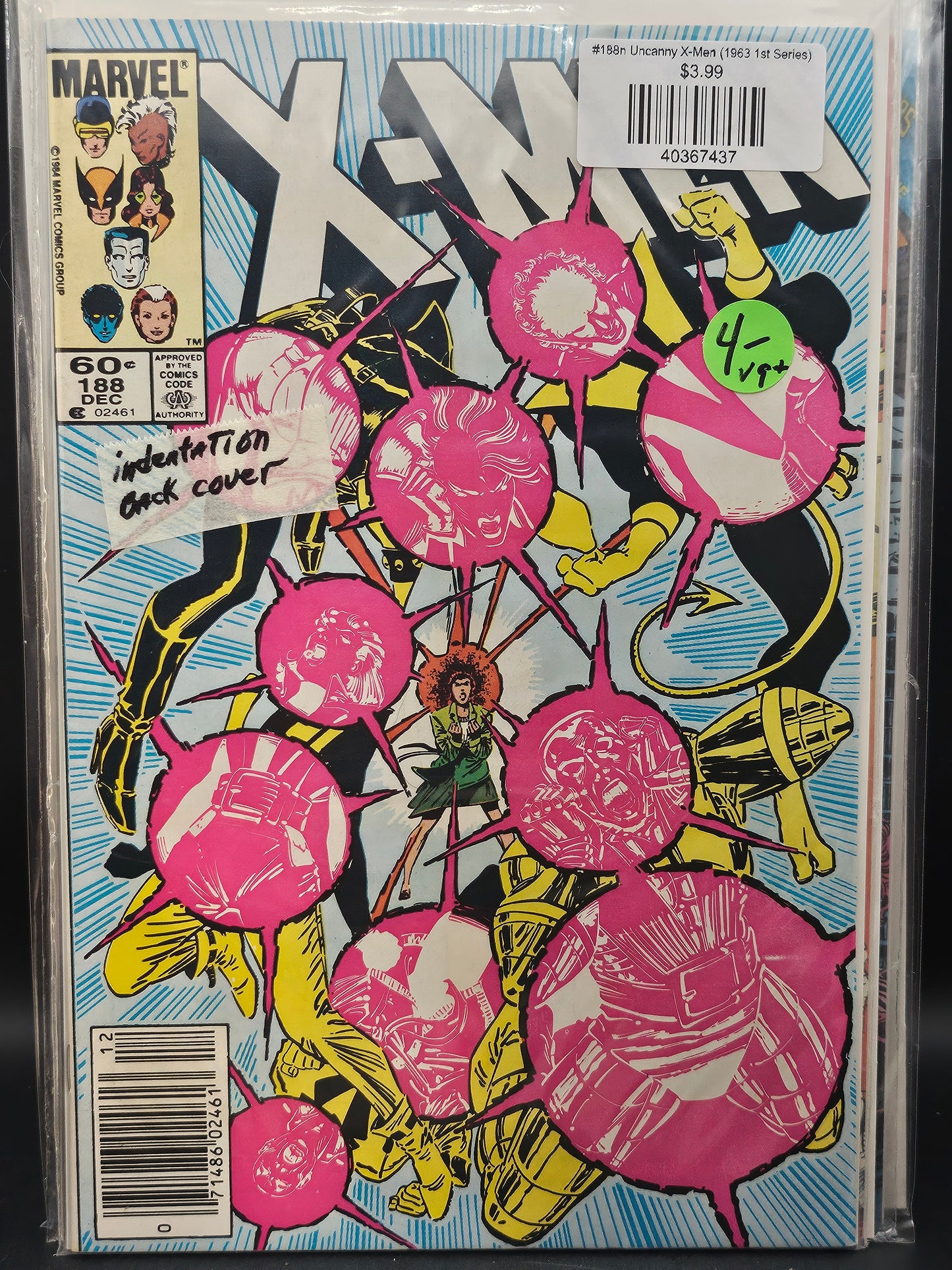 #188n Uncanny X-Men (1963 1st Series)
