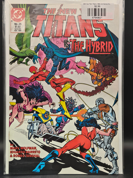 #25 New Teen Titans (1984 2nd Series) New Titans