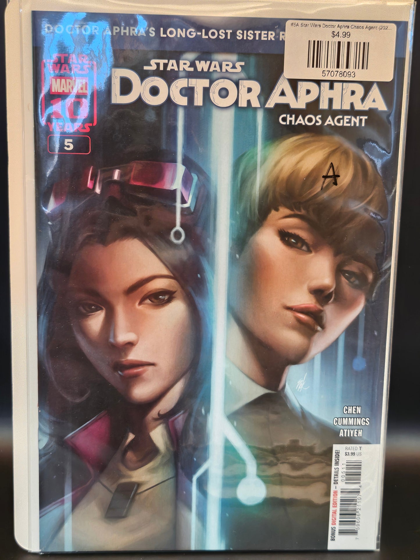 #5A Star Wars Doctor Aphra Chaos Agent (2025 Marvel)