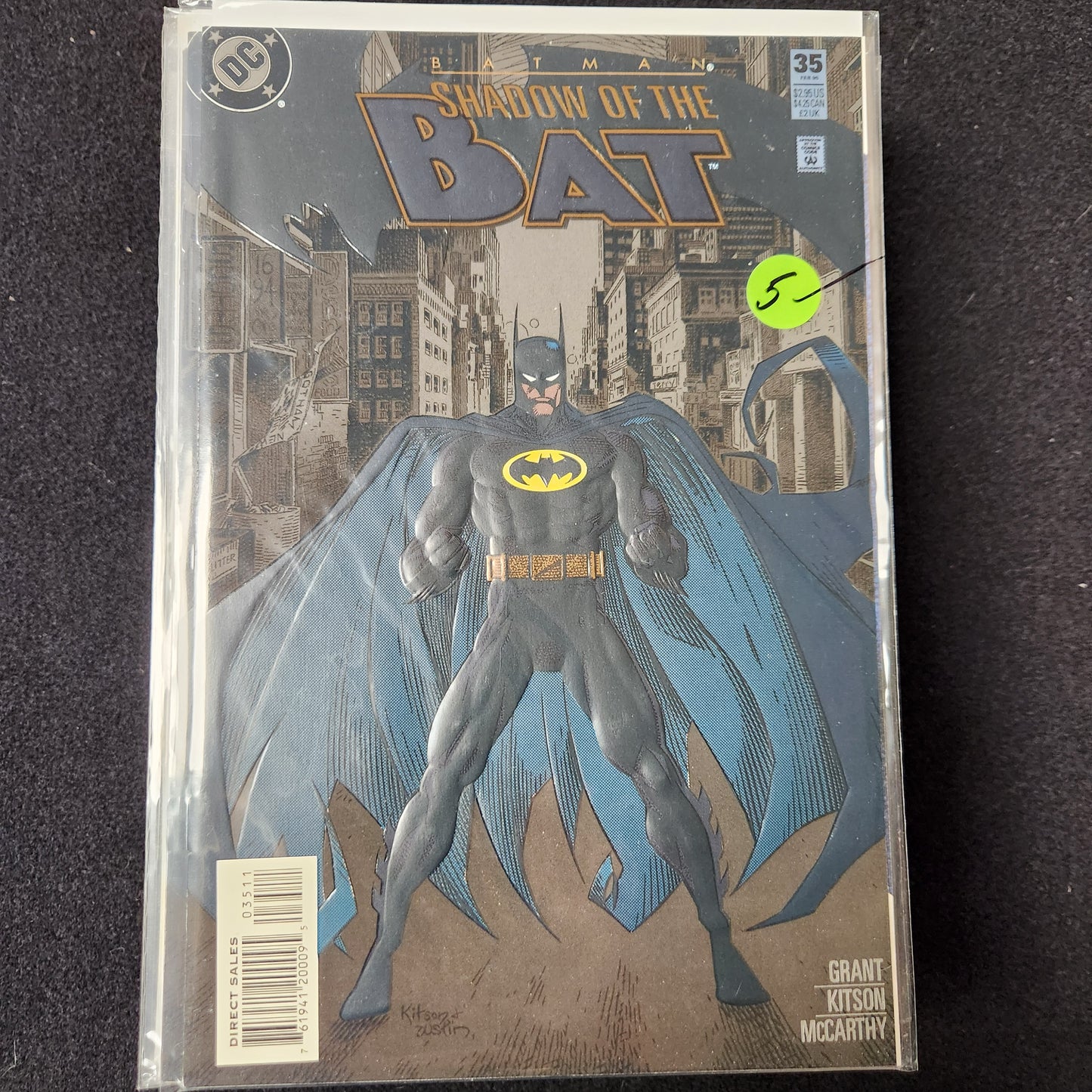 Batman: Shadow of the Bat – DC Comics – (1992–2000) – Volume 1 – #35 - Direct Edition