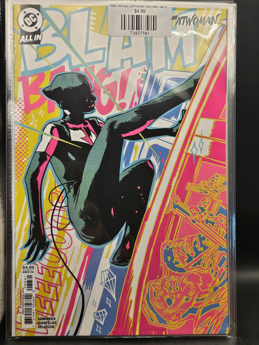 #88C (Michael) CATWOMAN (MICHAEL WALSH CARD STOCK VAR)