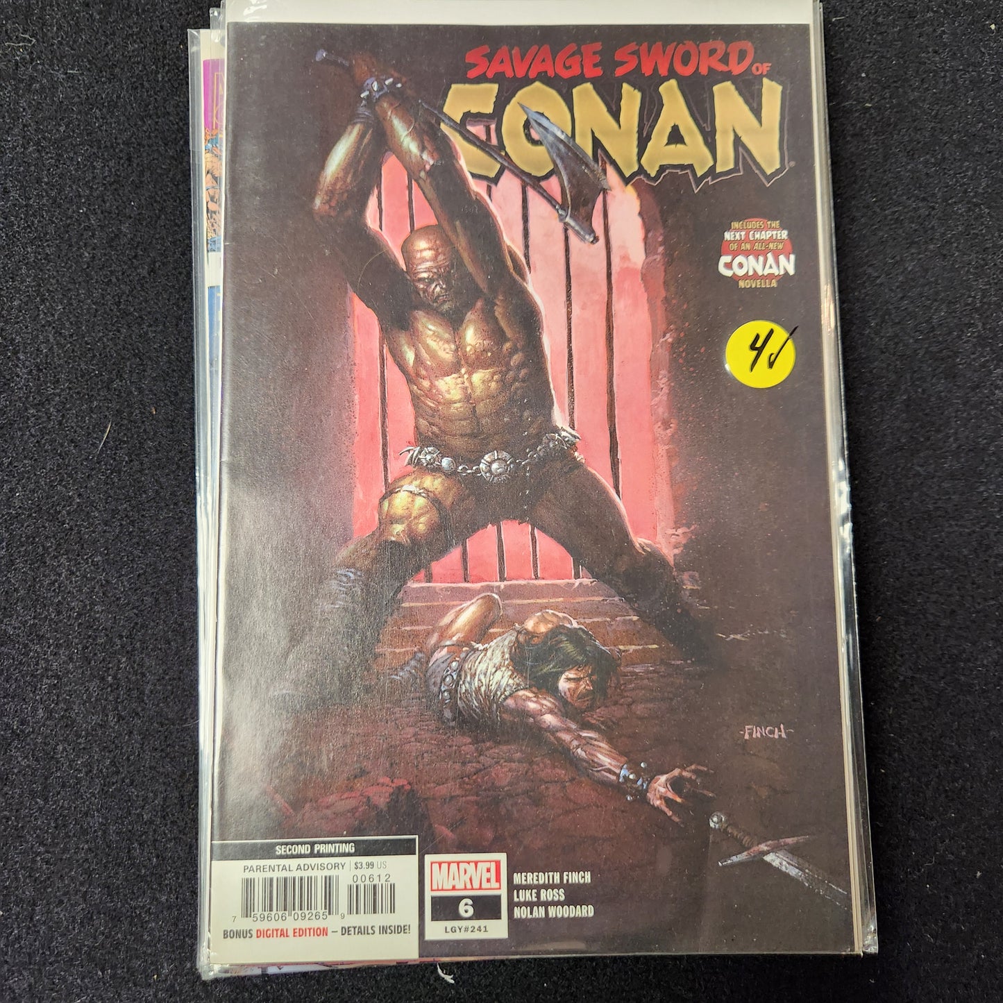 Savage Sword of Conan – Marvel Comics – 2019–2020 – Volume 2 – Ongoing Series – #6 LGY #241