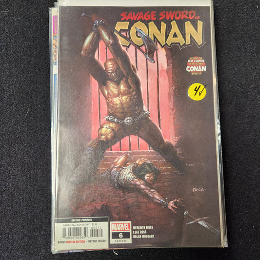 Savage Sword of Conan – Marvel Comics – 2019–2020 – Volume 2 – Ongoing Series – #6 LGY #241