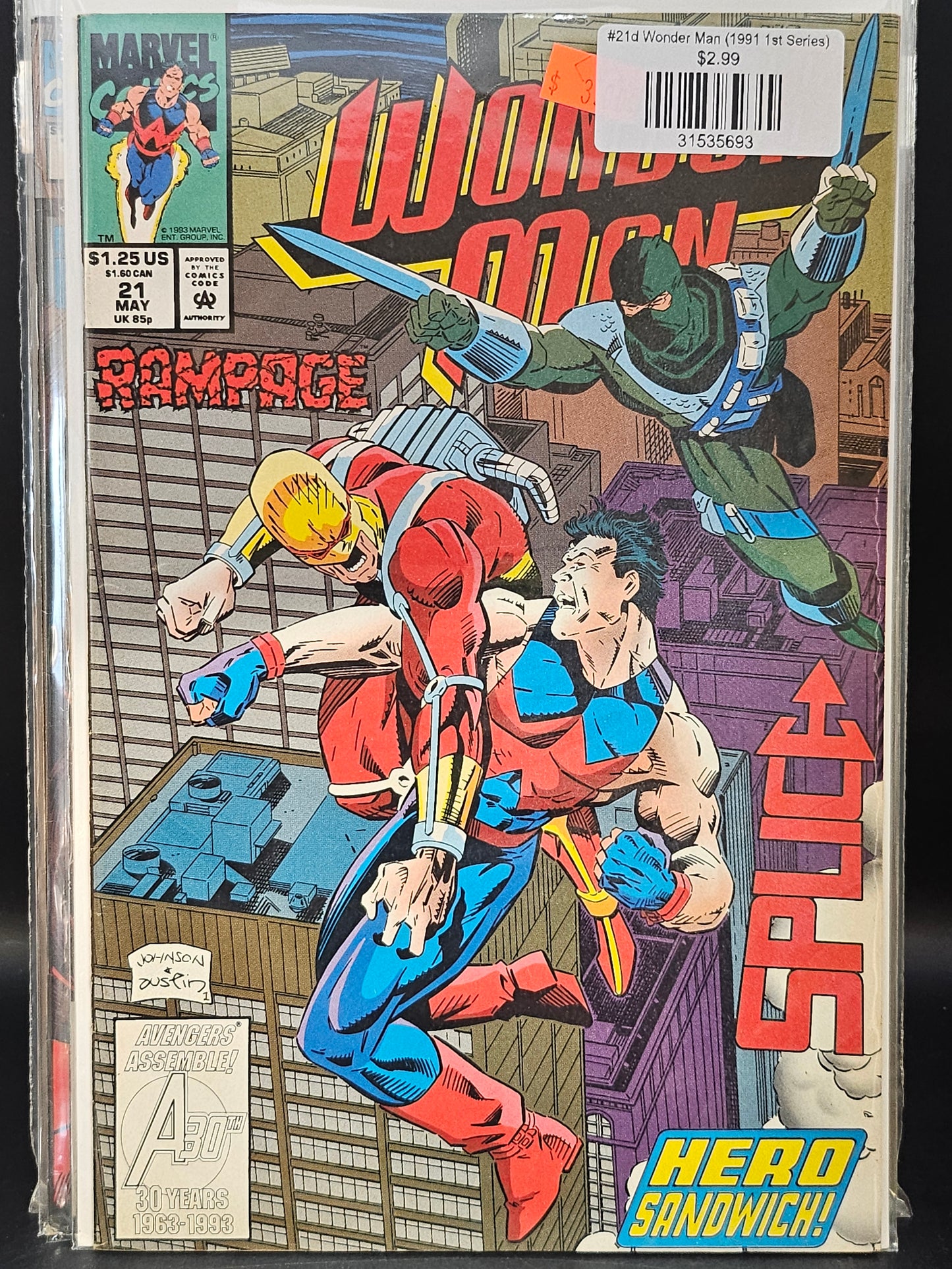 #21d Wonder Man (1991 1st Series)