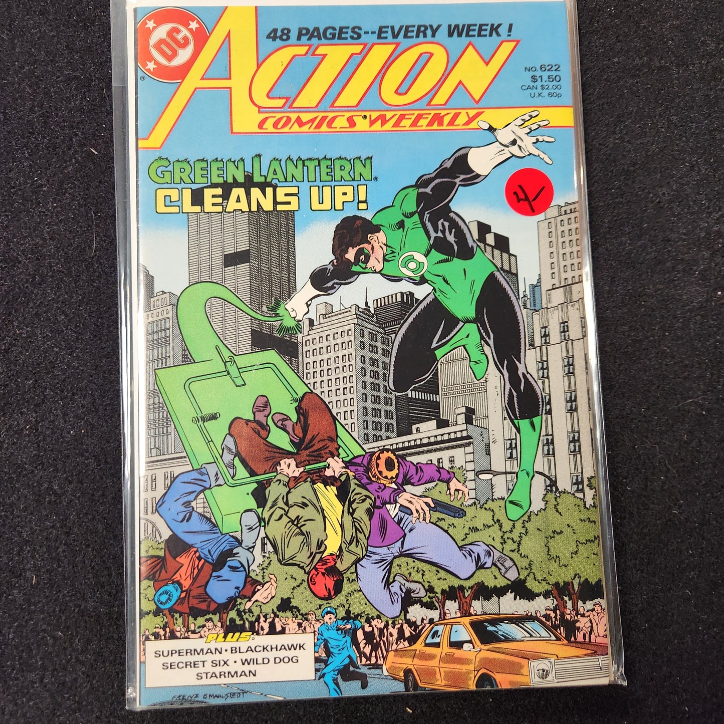 Action Comics #622 - Green Lantern Cleans Up (DC 1988)