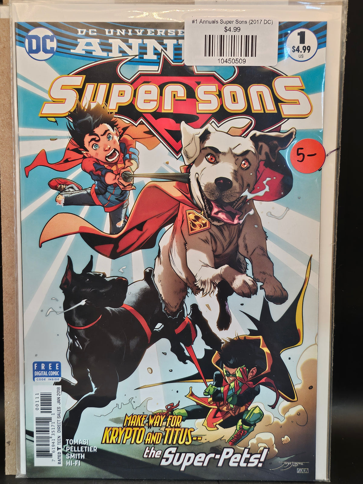 #1 Annuals Super Sons (2017 DC)