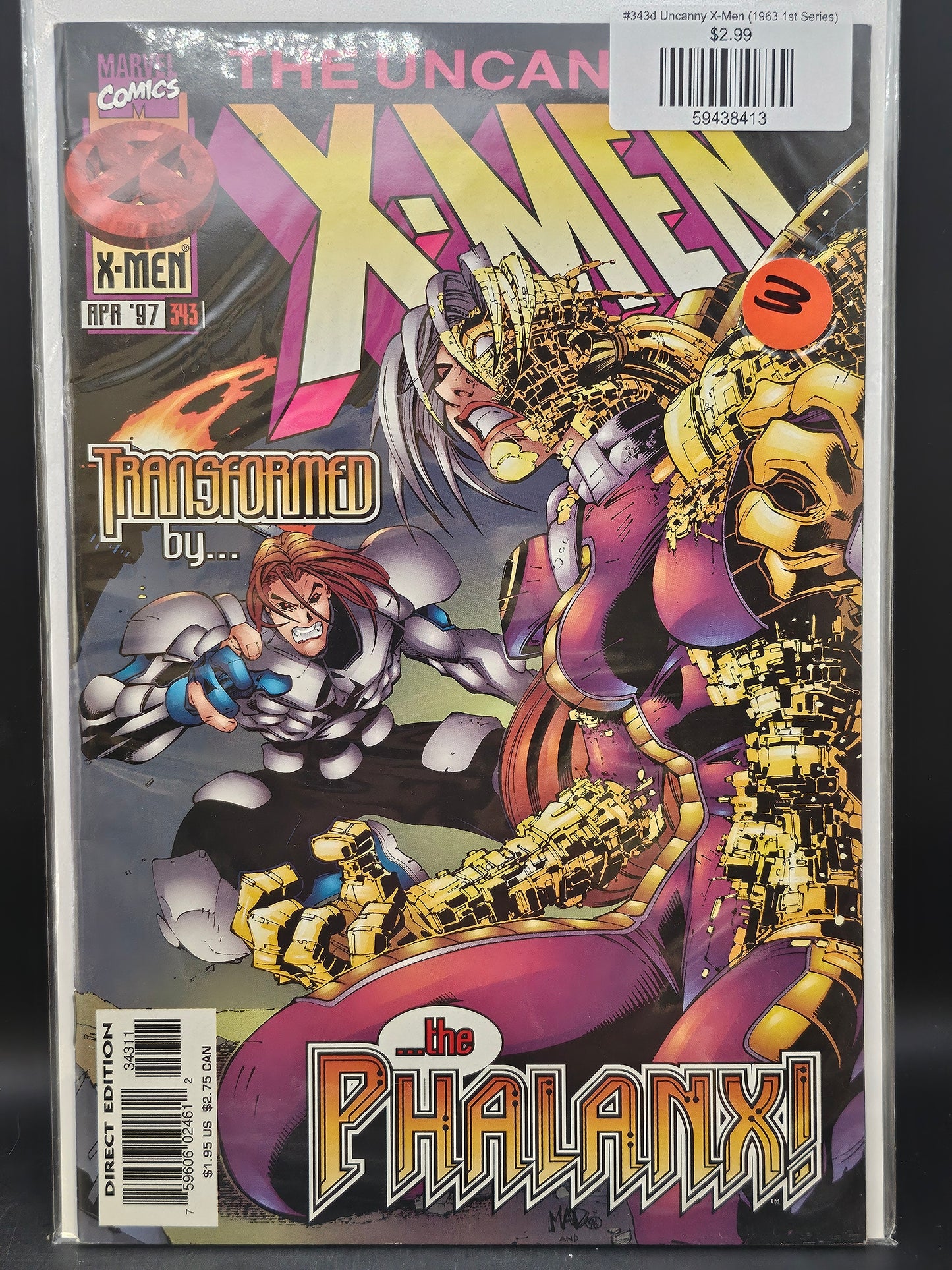 #343d Uncanny X-Men (1963 1st Series)