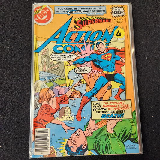 Action Comics #492 - Death (DC 1979)