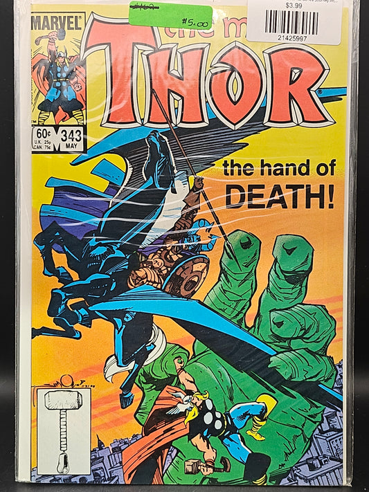 #343d Thor (1962 Marvel 1st Series Journey Into Mystery)