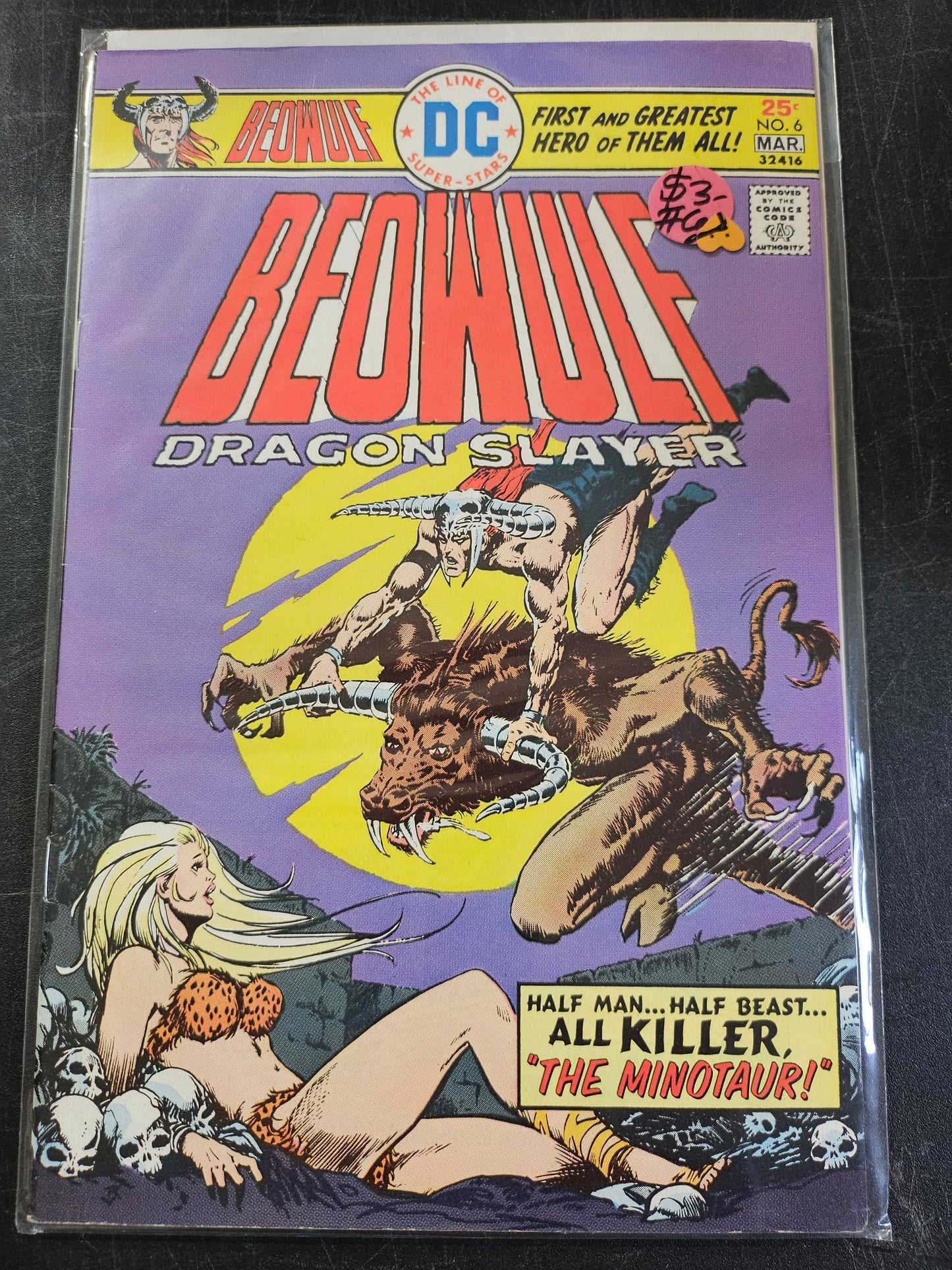 Beowulf – DC Comics – (1975–1976) – Volume 1 – Limited Series - #6