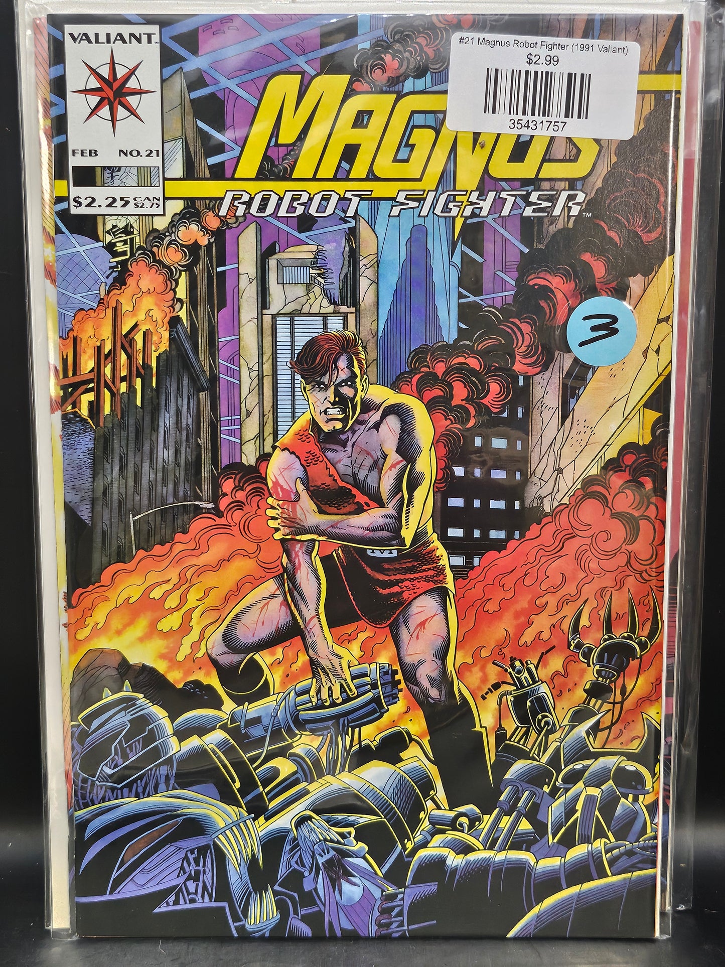 #21 Magnus Robot Fighter (1991 Valiant)