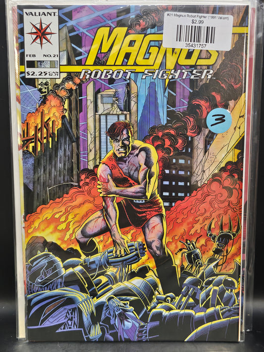 #21 Magnus Robot Fighter (1991 Valiant)