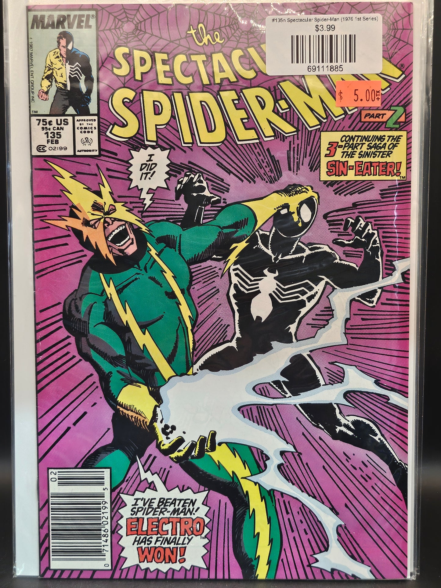 #135n Spectacular Spider-Man (1976 1st Series)