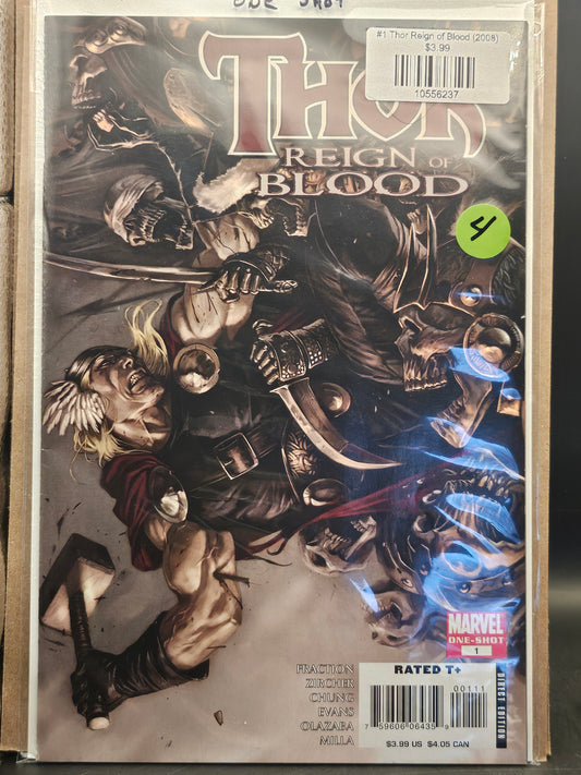 #1 Thor Reign of Blood (2008)