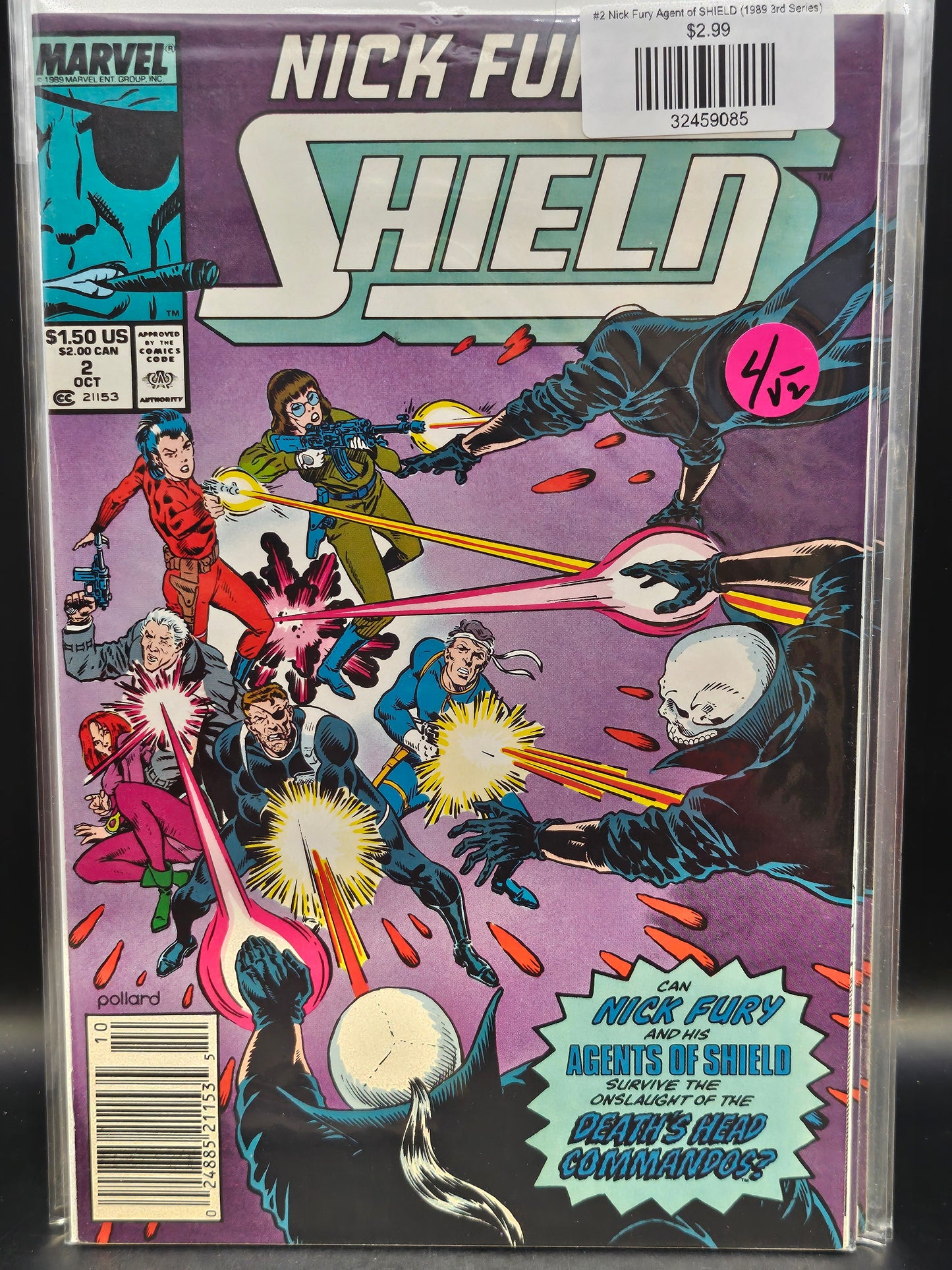 #2 Nick Fury Agent of SHIELD (1989 3rd Series)