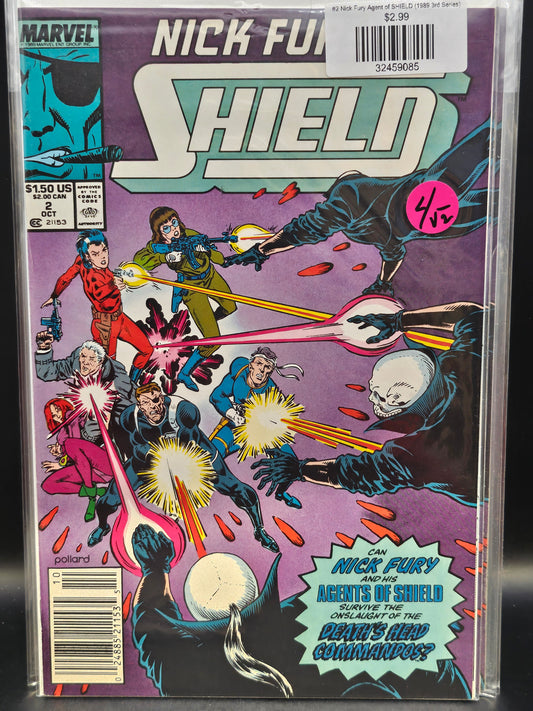 #2 Nick Fury Agent of SHIELD (1989 3rd Series)
