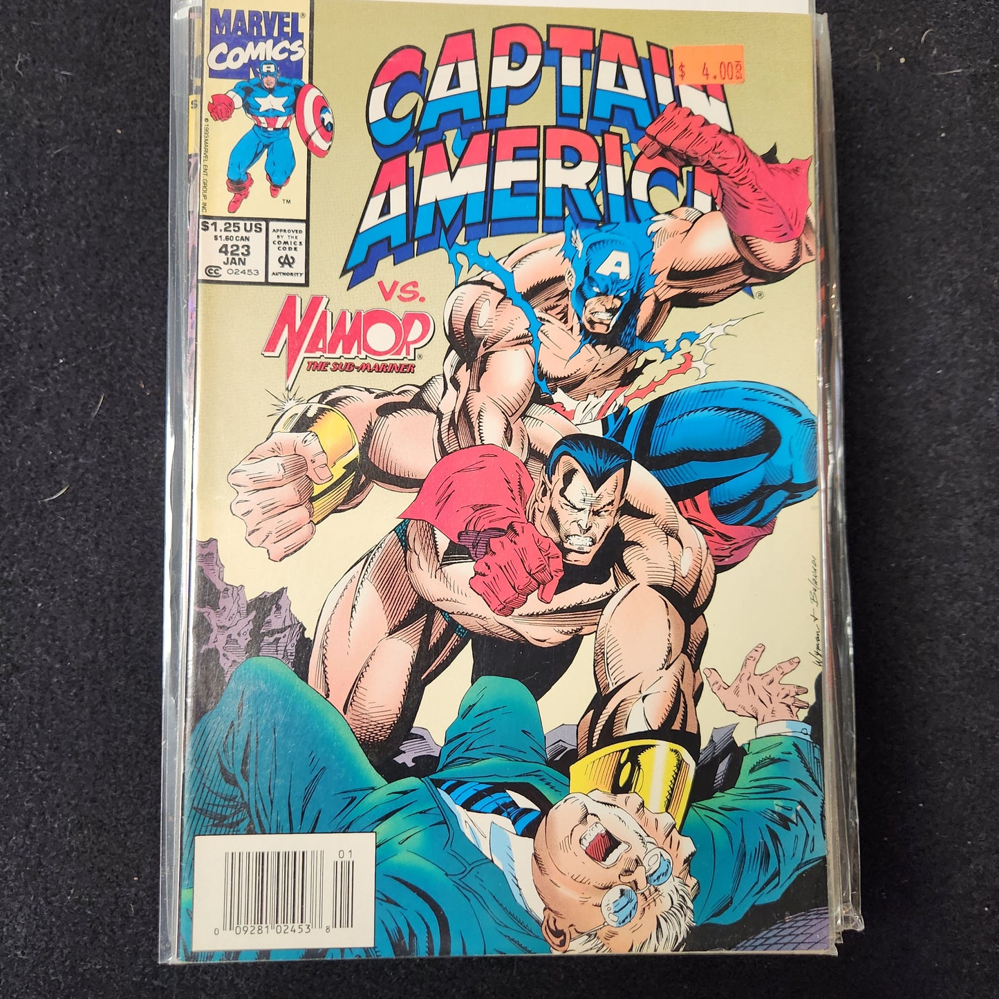 Captain America – Marvel – 1968–1996 – Volume 1 – Ongoing Series – #423