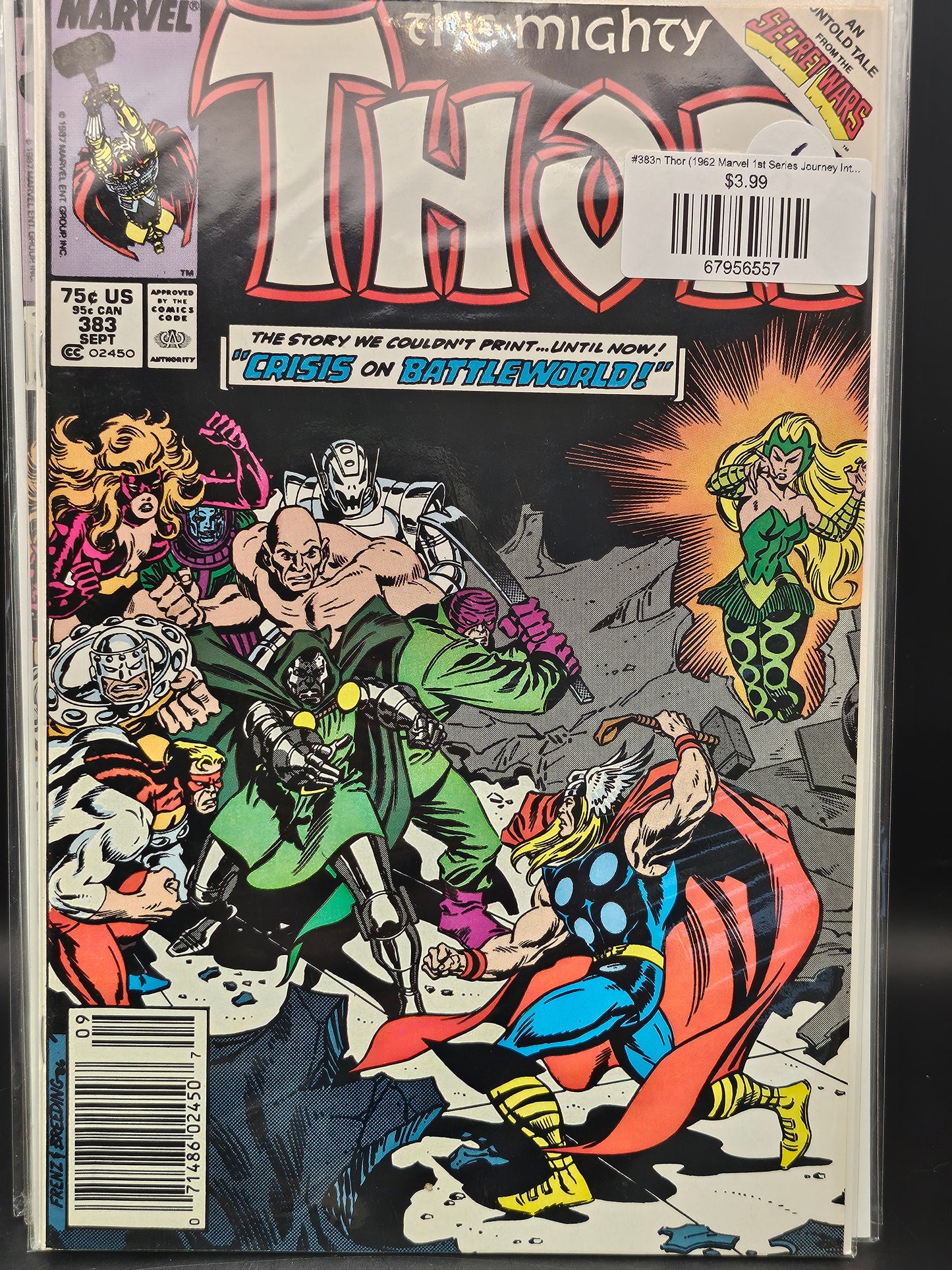#383n Thor (1962 Marvel 1st Series Journey Into Mystery)