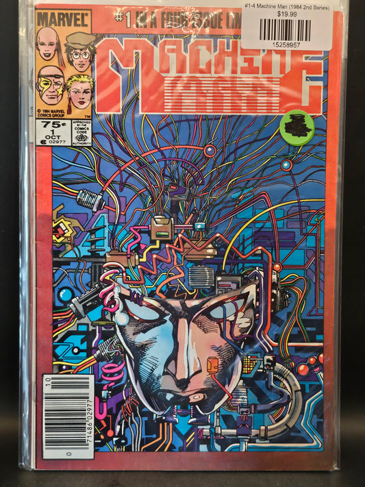 #1-4 Machine Man (1984 2nd Series)