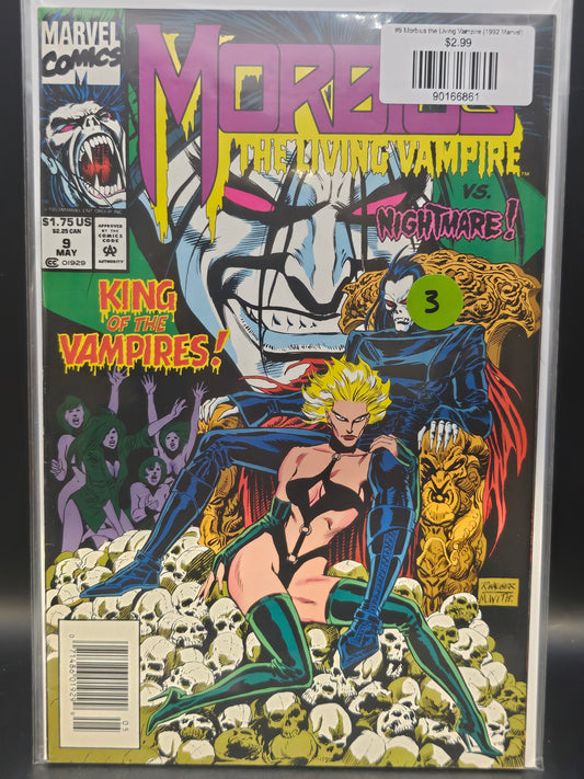 #9 Morbius the Living Vampire (1992 Marvel)