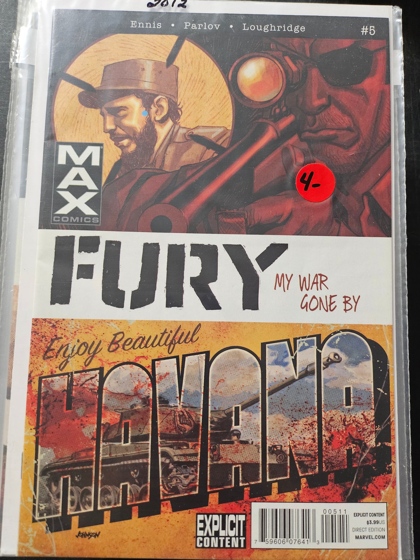 109.100 – #5 - Fury -2012-2013
