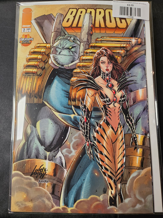 #3E (Rob) BADROCK (ROB LIEFELD WITCHBLADE TEAM UP VAR)