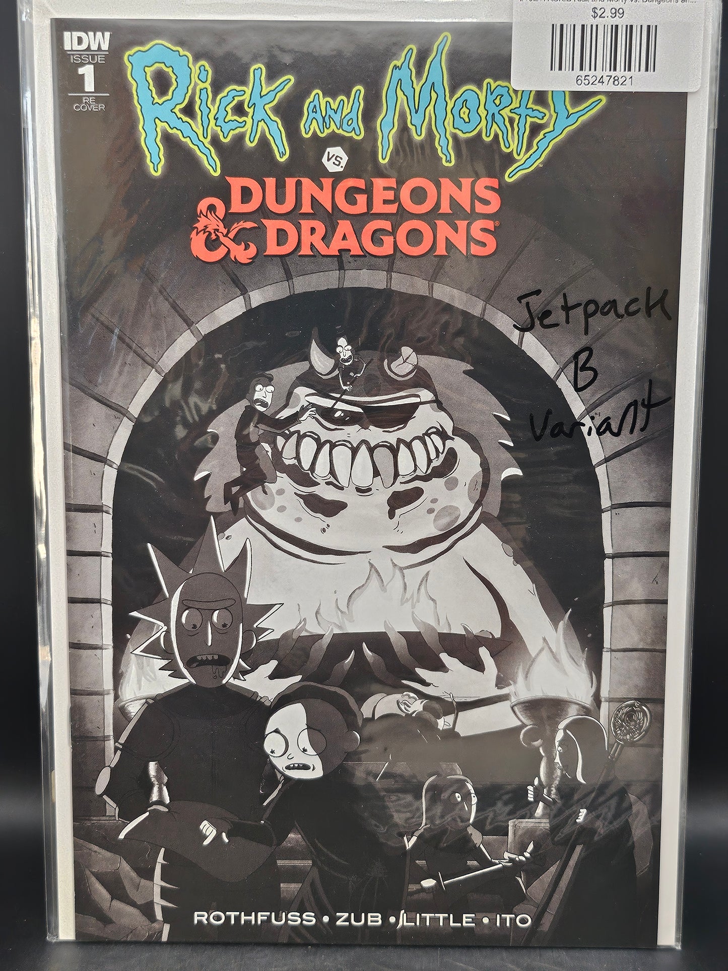 #1JETPACK.B Rick and Morty vs. Dungeons and Dragons (2018 IDW)
