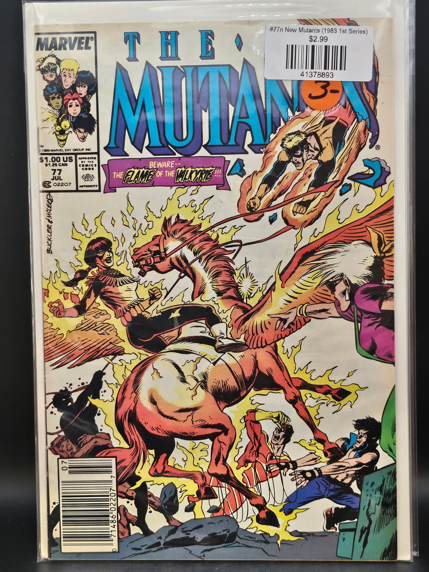 #77n New Mutants (1983 1st Series)