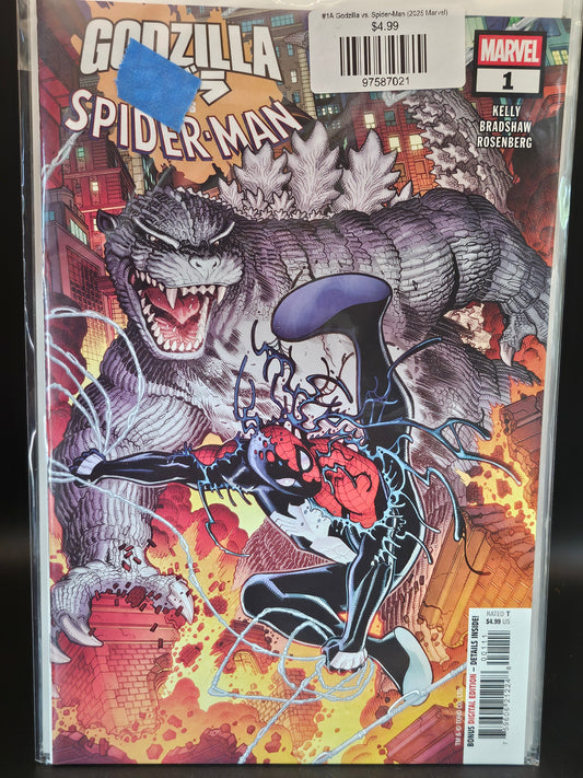 #1A Godzilla vs. Spider-Man (2025 Marvel)