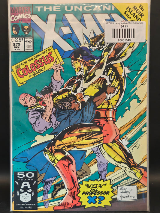 #279d Uncanny X-Men (1963 1st Series)