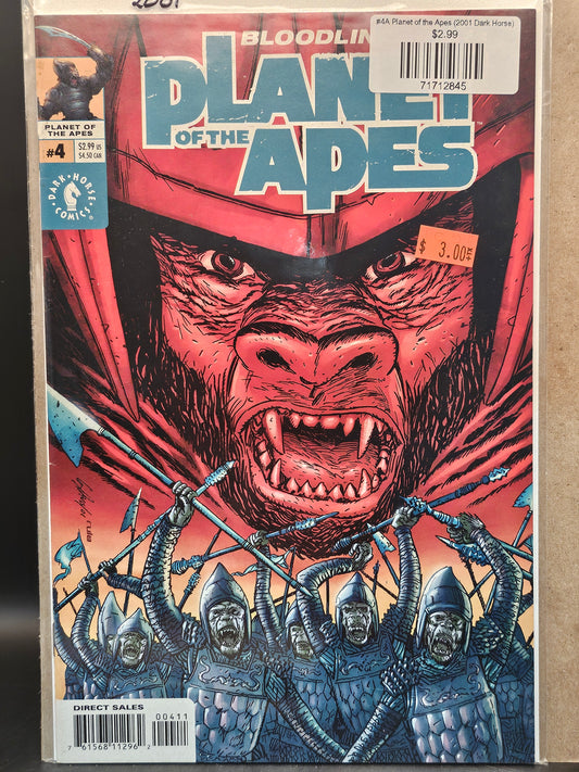 #4A Planet of the Apes (2001 Dark Horse)