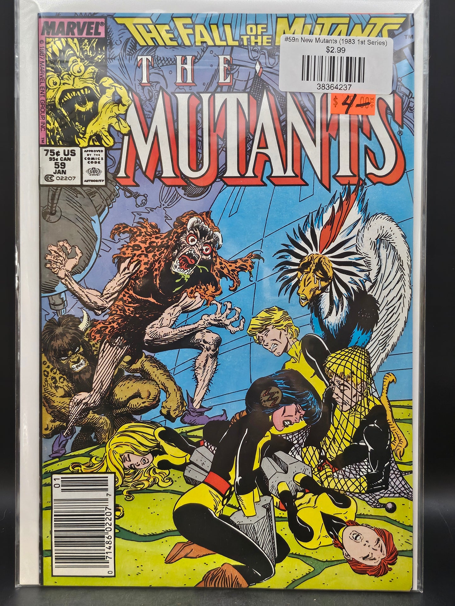 #59n New Mutants (1983 1st Series)