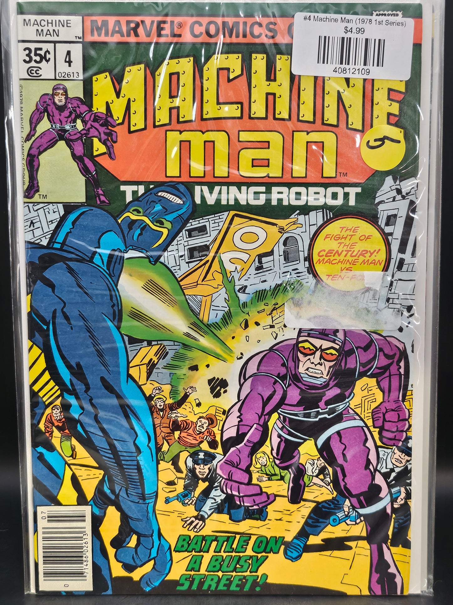 #4 Machine Man (1978 1st Series)