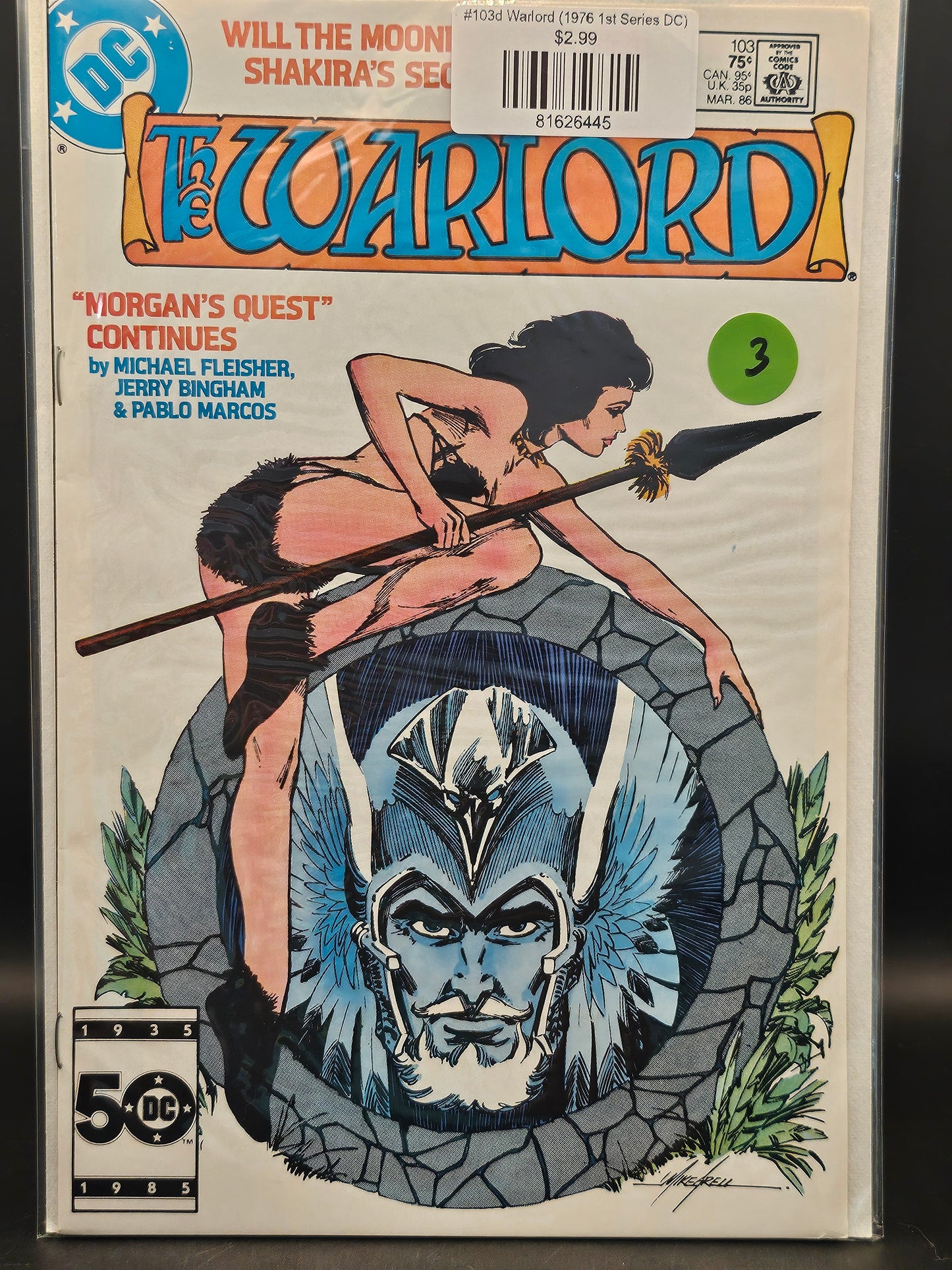 #103d Warlord (1976 1st Series DC)
