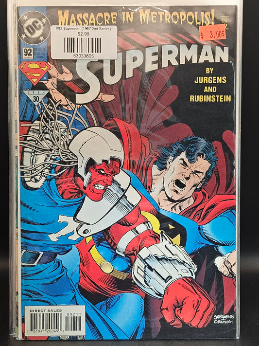 #92 Superman (1987 2nd Series)