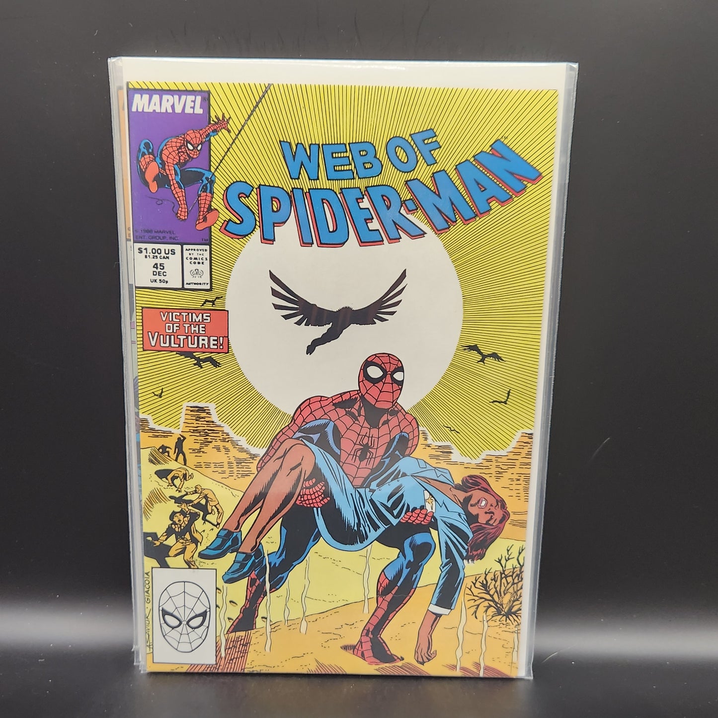 #45D Web of Spider-Man (1985 1st Series)