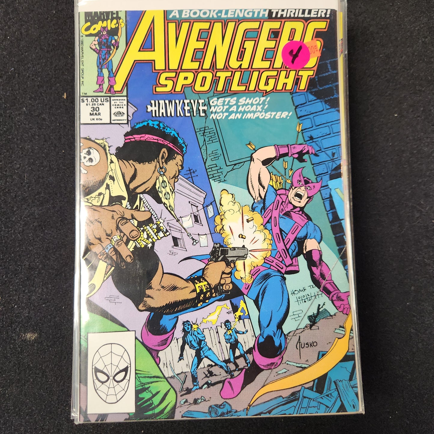 Avengers Spotlight – Marvel Comics – (1989–1991) – Volume 1 – #30