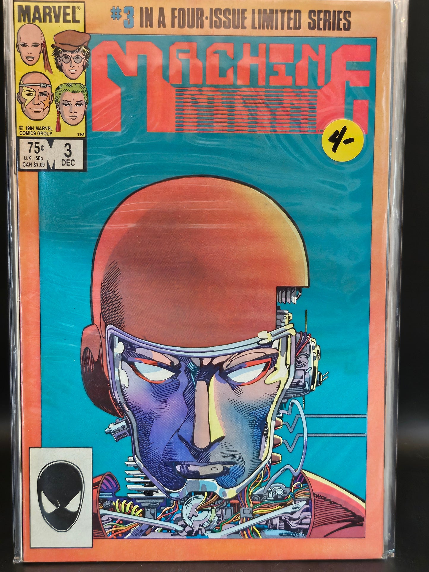 #1-4 Machine Man (1984 2nd Series)