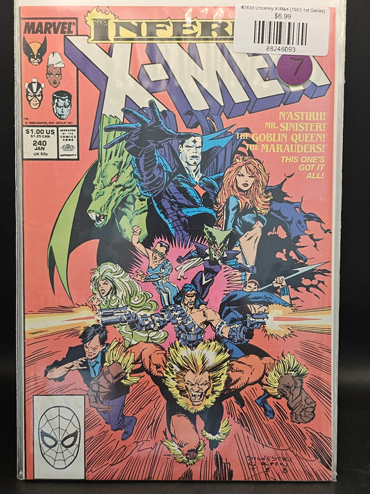#240d Uncanny X-Men (1963 1st Series)
