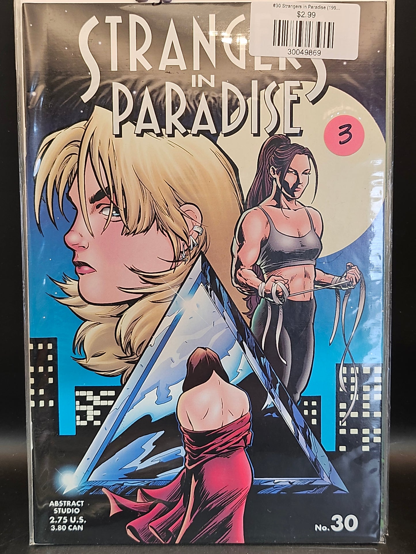 #30 Strangers in Paradise (1996 Homage/Abstract)